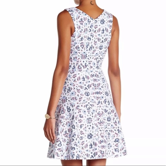 CeCe by Cynthia Steffe Eastyn Mosaic Dress XS 0 - Picture 4 of 7